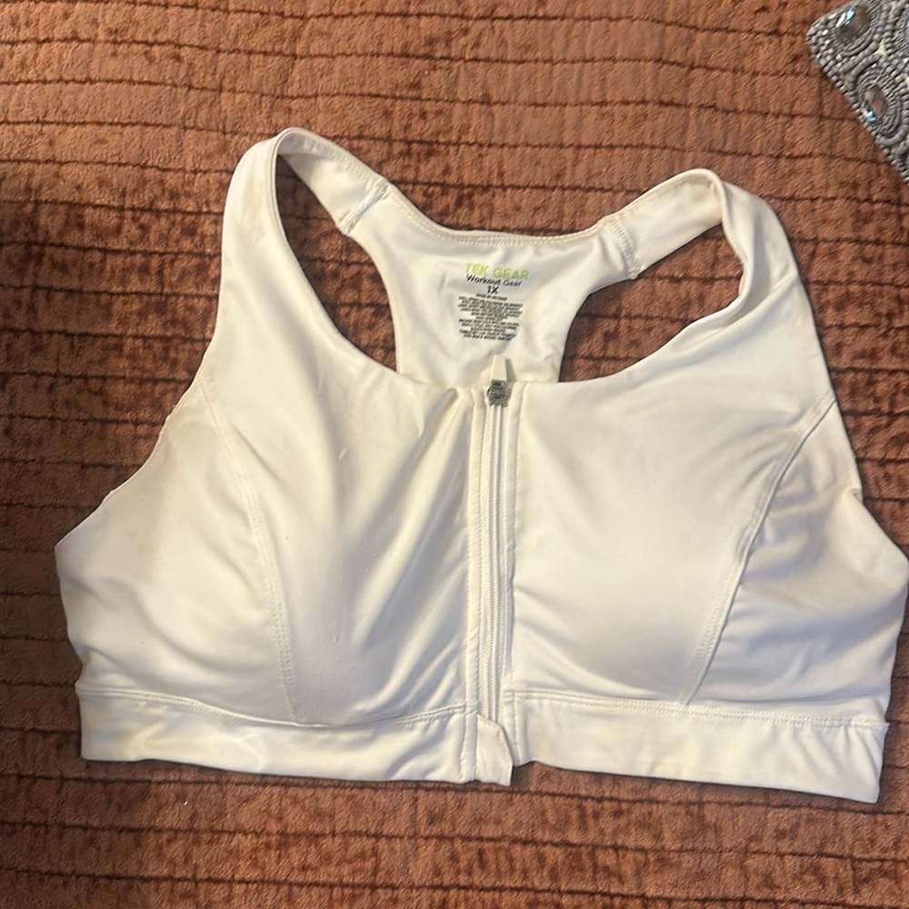Post surgical/workout bra 1x